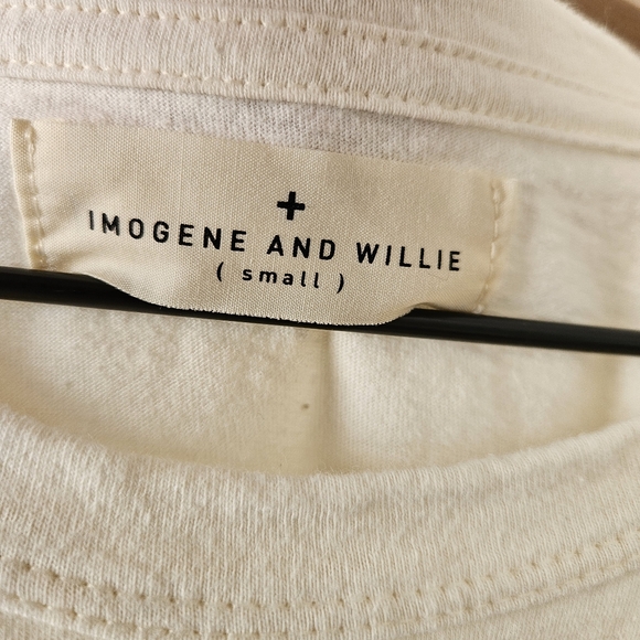 Imogene + Willie White I Love LA I Heart LA Short Sleeve Unisex T-Shirt - Picture 8 of 9